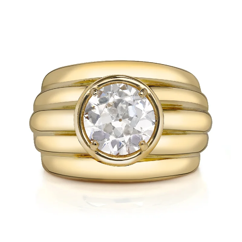 Designer rings with vintage-inspired details -ELENI