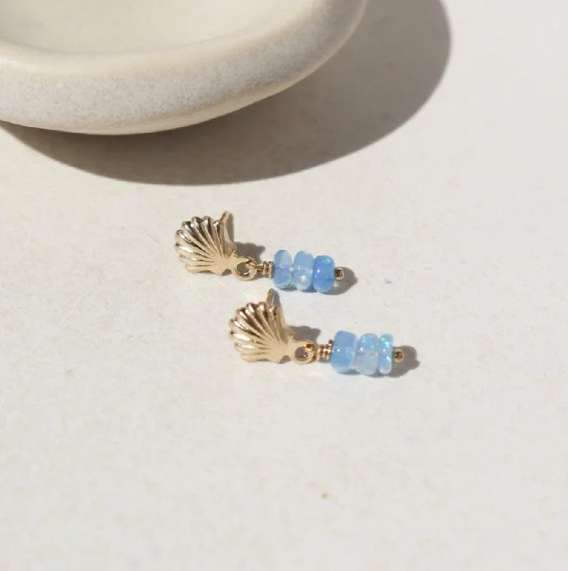 Minimalist stud earrings for everyday elegance -Seastone Studs