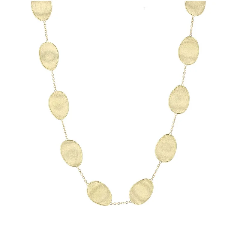 Elegant chandelier necklaces for special occasions -Lunaria Long Necklace