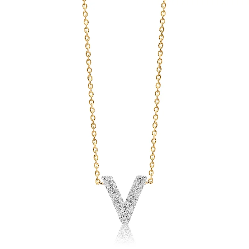 Simple silver charm necklaces for everyday wear -Necklace Novoli V