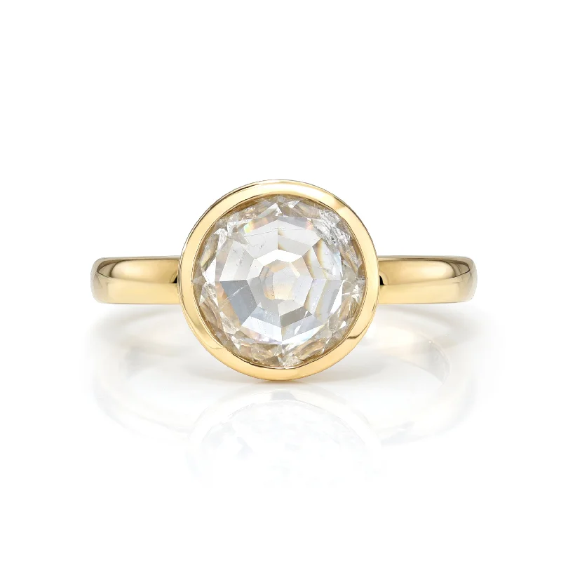 Elegant engagement rings with gemstone accents -WYLER