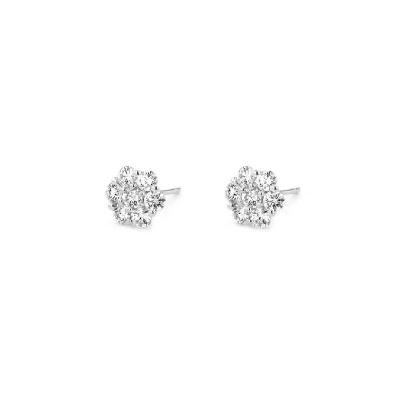 Custom gem-studded earrings for luxury gifts -1.03 ctw Diamond Earrings | M10265317